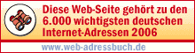 Die Webseite Praxis-Jugendarbeit wird in der alten wie neuen Auflage des "Web-Adress-Buch f&uuml;r Deutschland" als eine der 6.000 wichtigsten Seiten im Internet genannt.