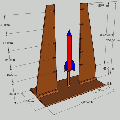 Raketenbau Bastelanleitung 