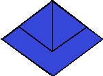 Origami Papierfalttechniken Boot