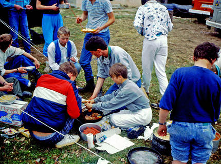 Engagement fr die Gruppe lernen