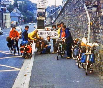 Fahrradtour in die Normandie nach Cherbourg