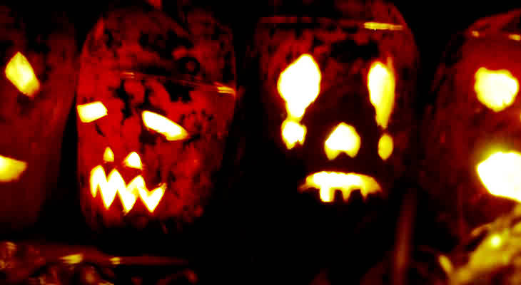 Halloween Kuerbis Rueben Geister basteln